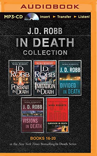 J. D. Robb in Death Collection Books 16-20: Portrait in Death, Imitation in Death, Divided in Death, Visions in Death, Survivor in Death von Brilliance Audio